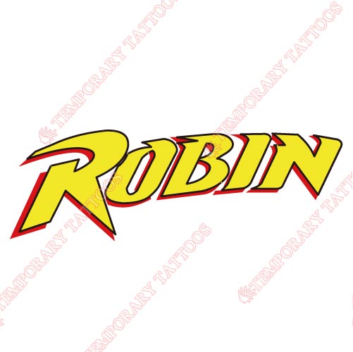 Robin Customize Temporary Tattoos Stickers NO.5833